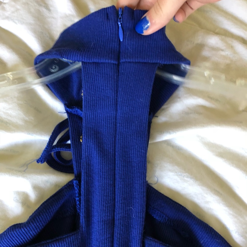 SOLD Royal Blue Bodysuit - Picture 6 of 6